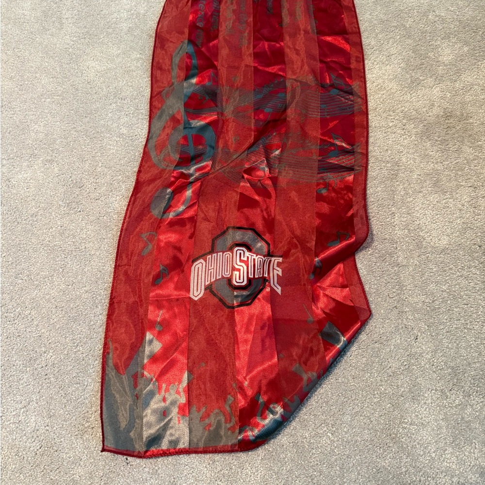 Ohio State Marching Band Fight Song Sheer Scarf
